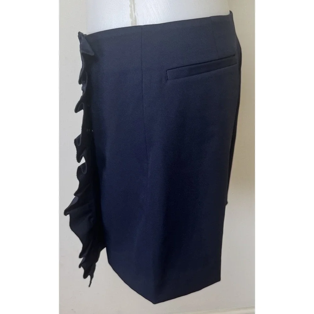 Tory Burch Sport Tech Twill Golf Skort Women's Medium Navy